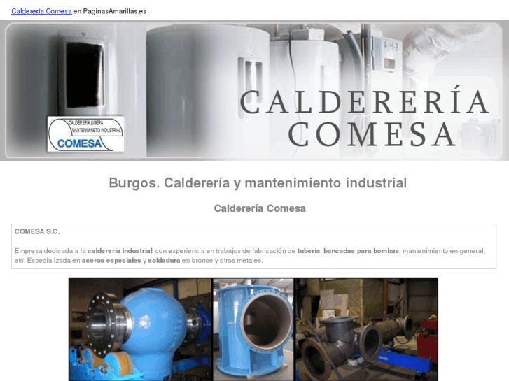 www.caldereriacomesa.es