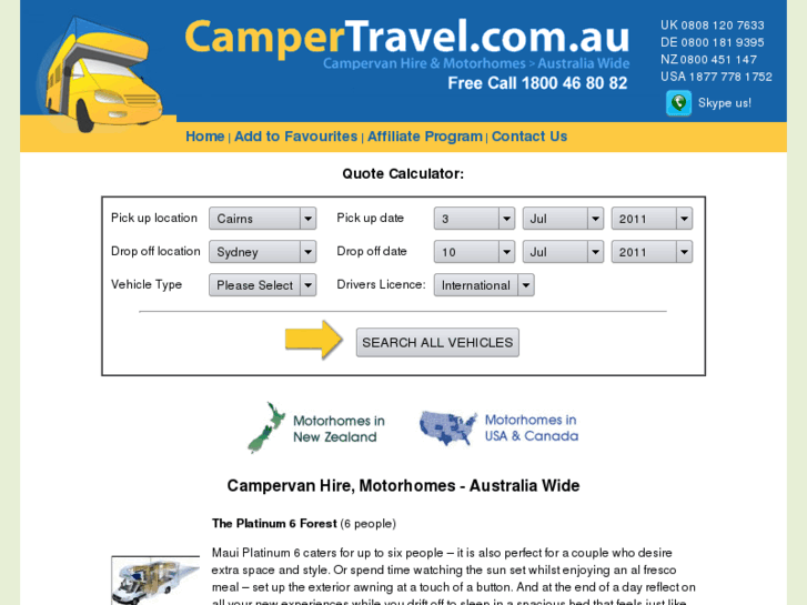 www.campertravel.com.au