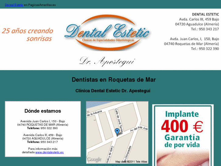 www.dentistasenroquetas.com