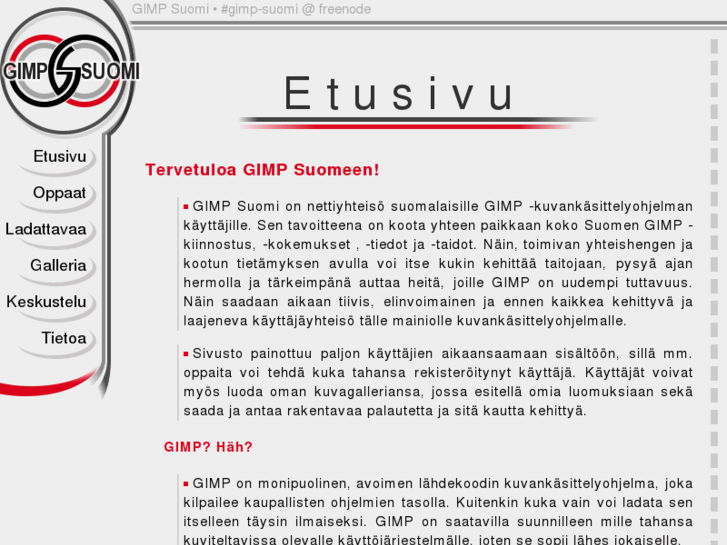 www.gimp-suomi.org