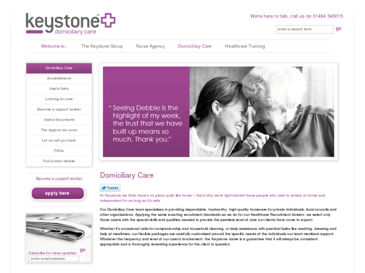 www.keystonedomiciliarycare.com