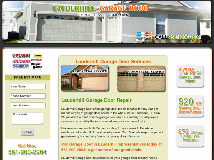 www.lauderhillgaragedoor.com