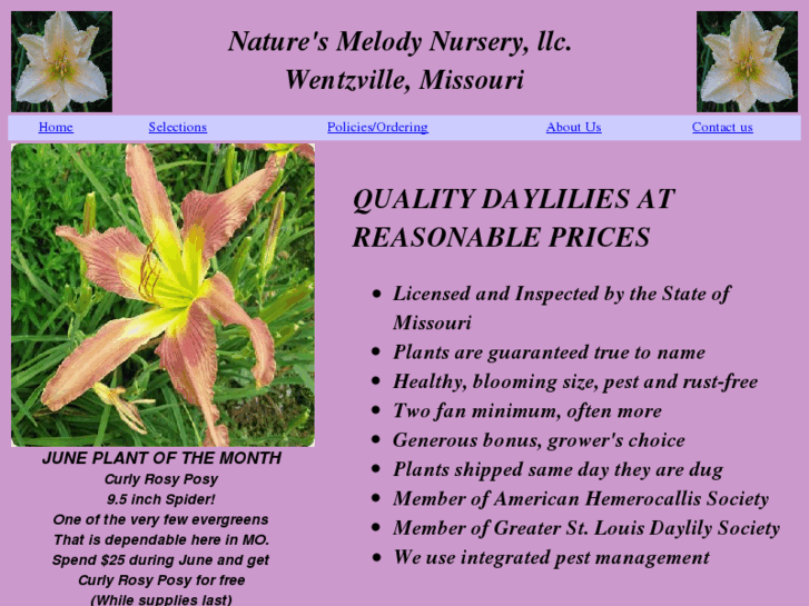 www.naturesmelodynursery.com