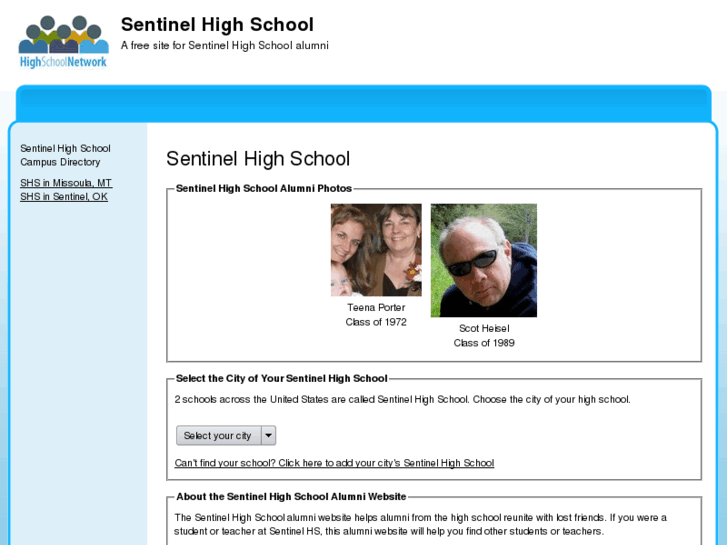 www.sentinelhighschool.org