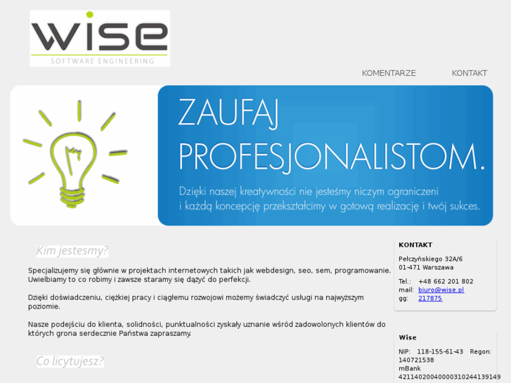 www.wise.com.pl