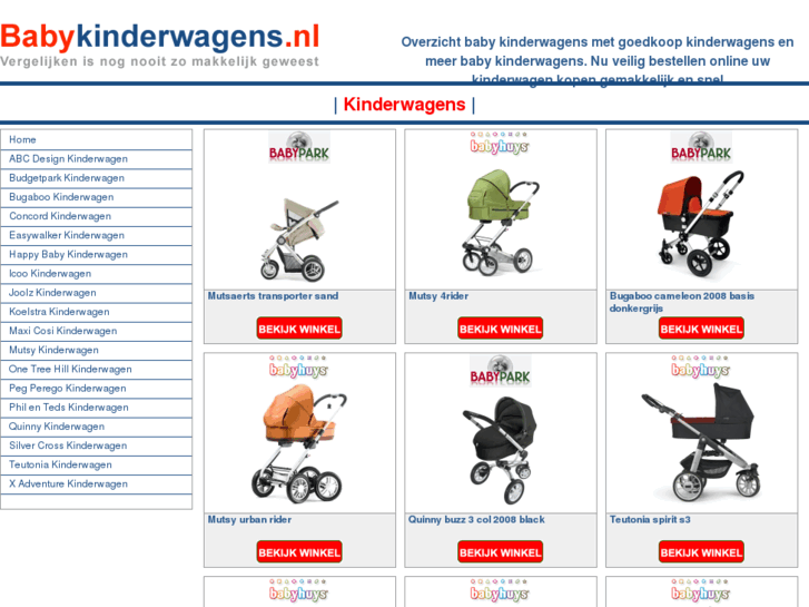 www.babykinderwagens.nl