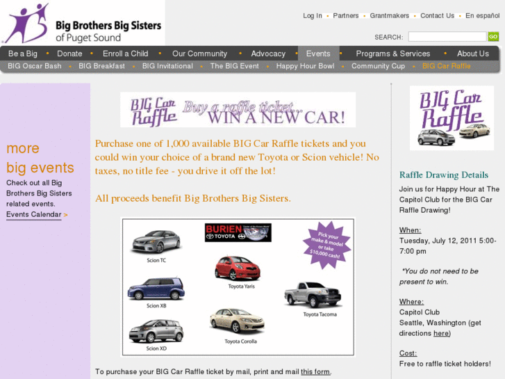 www.bigcarraffle.com