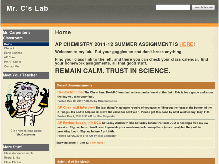 www.carpentersciencelab.com