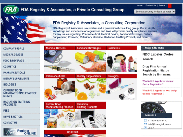 www.fdaregistry.com