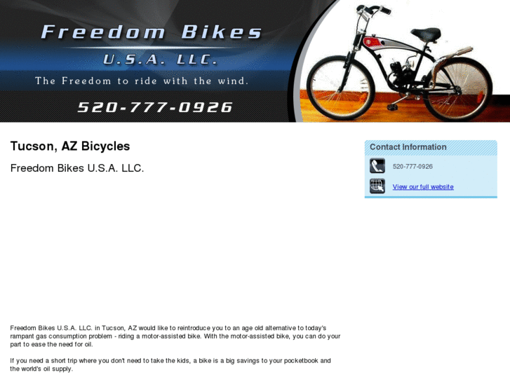 www.freedombikesusatuc.com