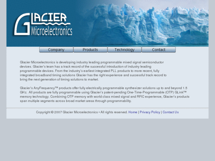 www.glaciermicroelectronics.com