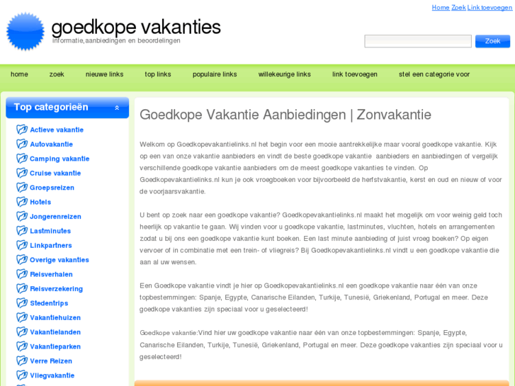 www.goedkopevakantielinks.nl