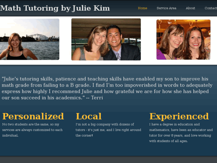 www.juliekimtutor.com