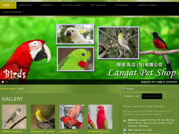 www.langatpetshop.com