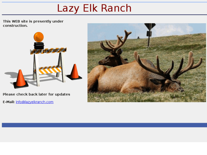 www.lazyelkranch.com