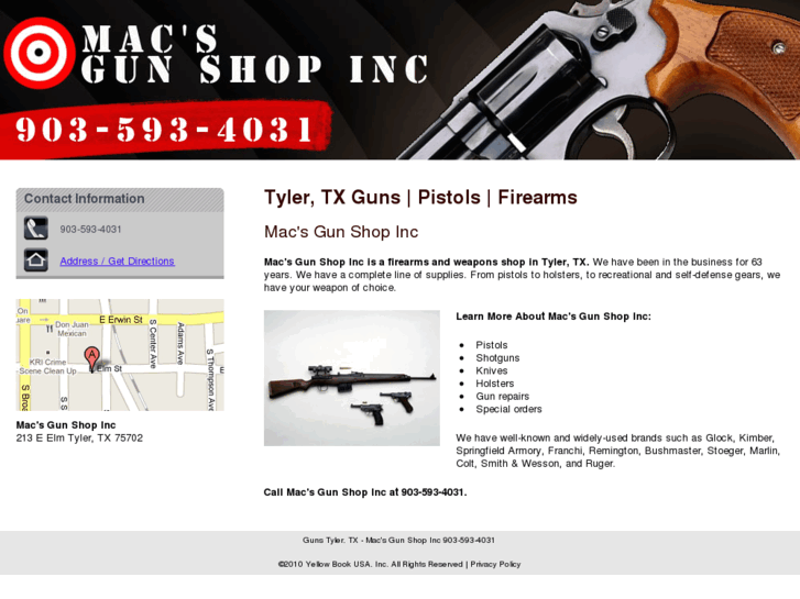 www.macsgunshop-tx.com