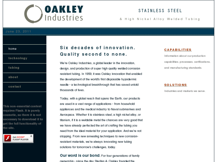 www.oakleyindustries.com