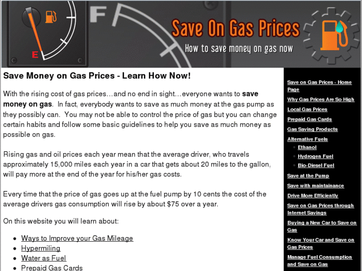 www.save-on-gas-prices.com