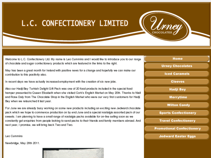 www.urneychocolates.com