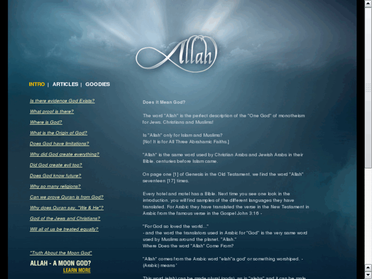 www.allah-god.com