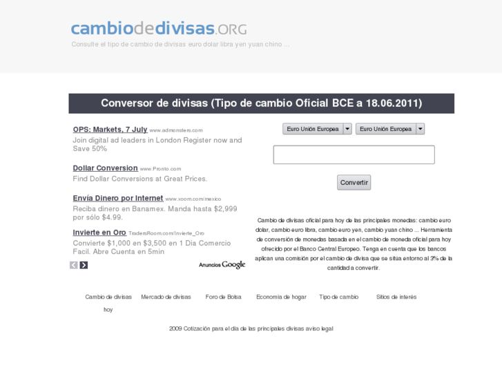 www.cambiodedivisas.org