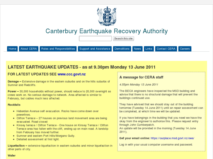 www.canterburyearthquake.govt.nz