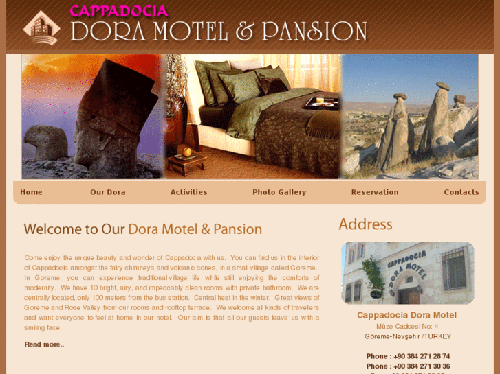 www.cappadociadoramotel.com