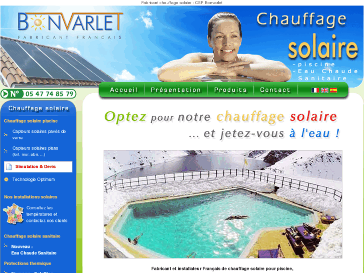 www.chauffage-solaire-piscine.com