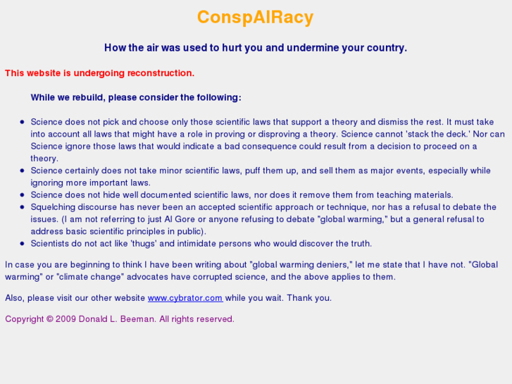 www.conspairacy.com