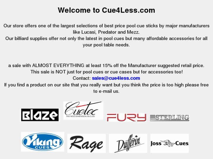 www.cue4less.com