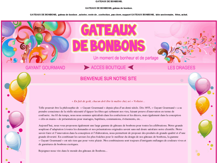 www.gateauxdebonbons.com