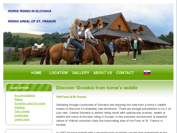 www.horseriding-slovakia.info