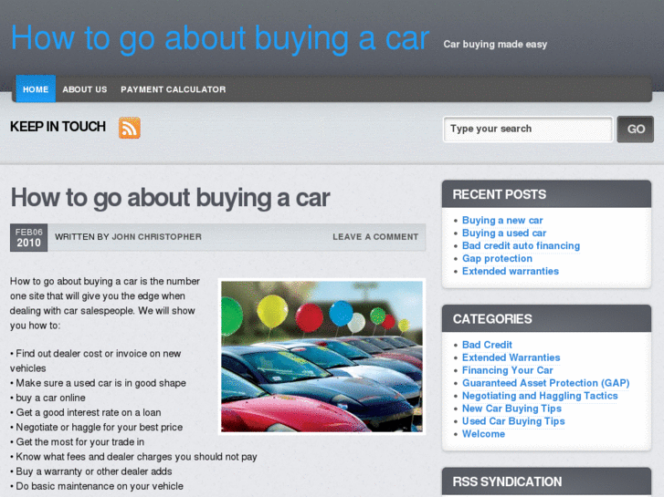 www.howtogoaboutbuyingacar.com