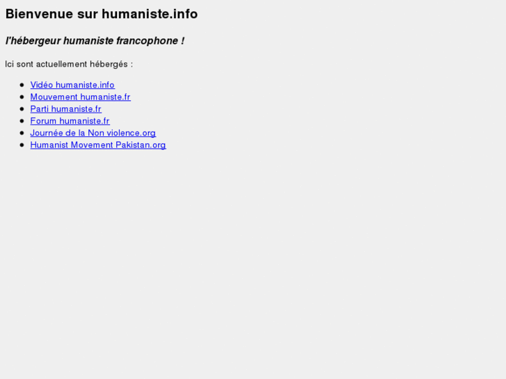 www.humaniste.info