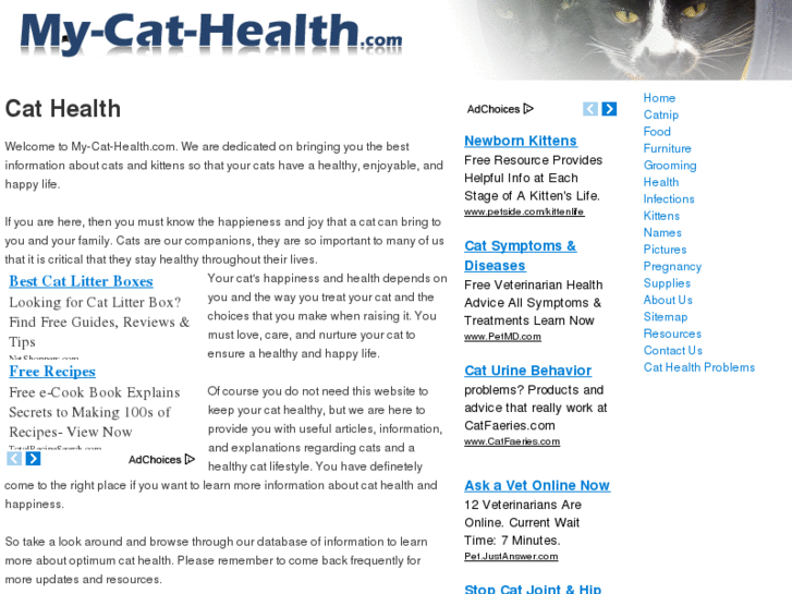 www.my-cat-health.com