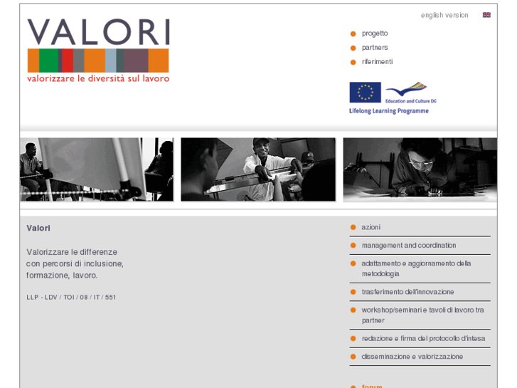 www.progettovalori.eu