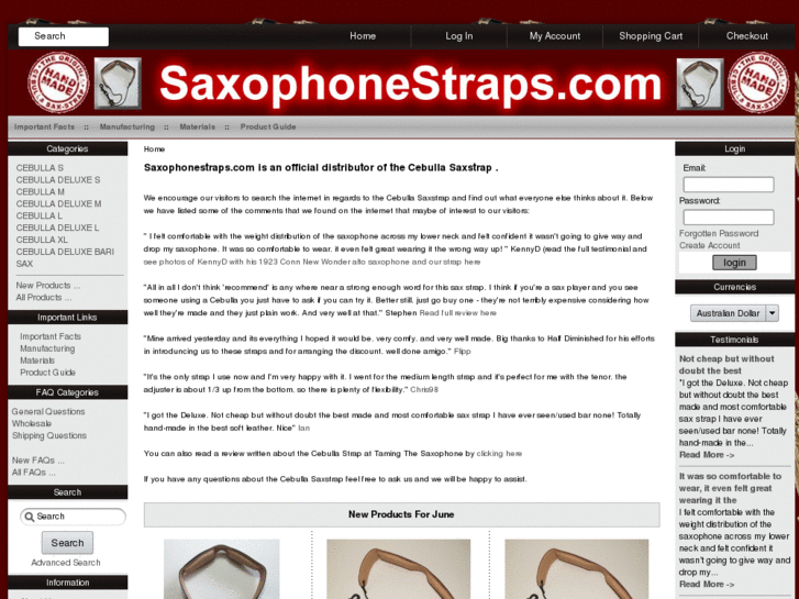 www.saxophonestraps.com