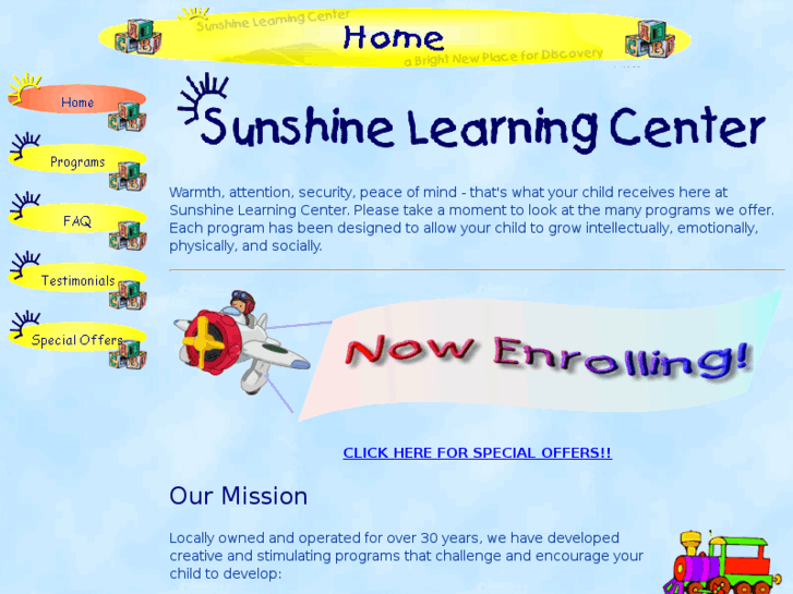 www.sunshinelearningcentercs.com