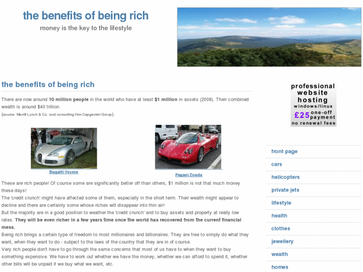 www.thebenefitsofbeingrich.com