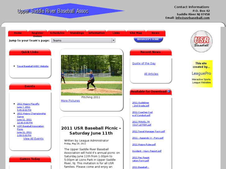 www.usrbaseball.com