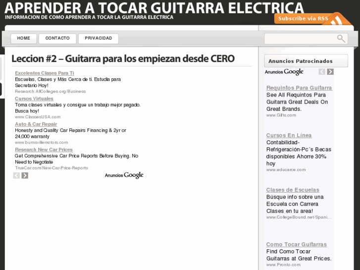 www.aprenderatocarguitarraelectrica.com