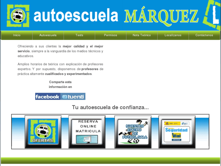 www.autoescuelamarquez.com