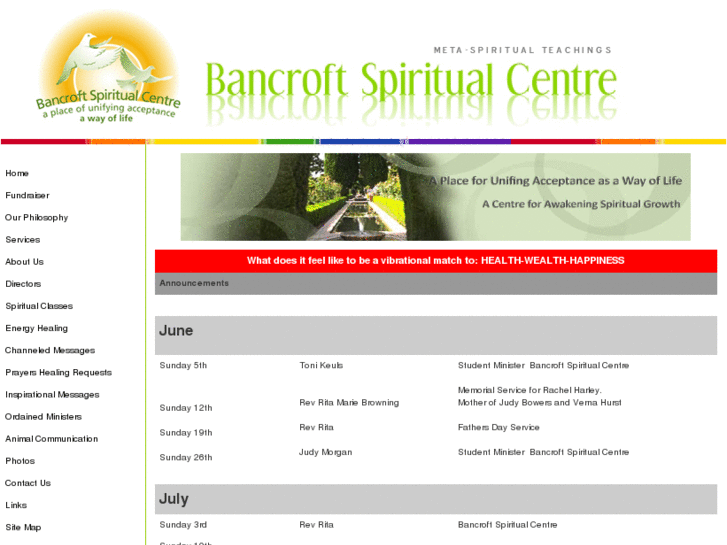 www.bancroftspiritualcentre.com