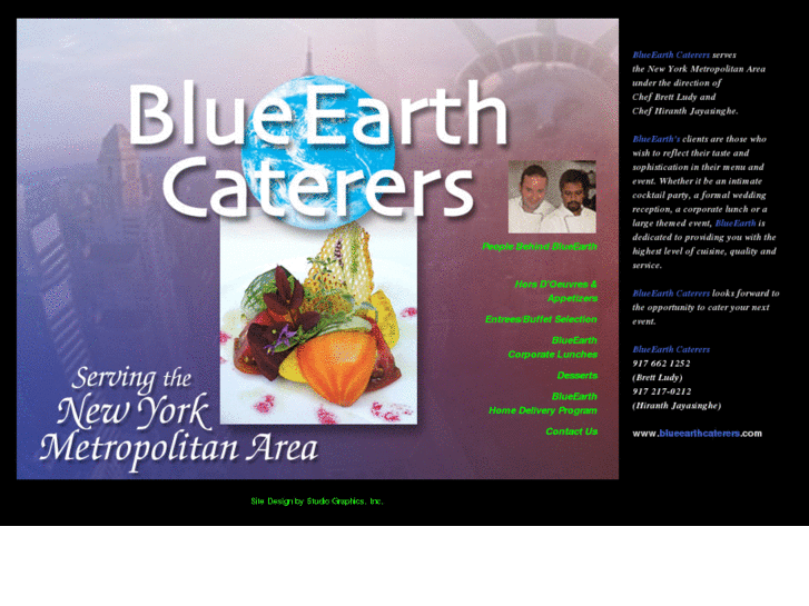 www.blueearthcaterers.com