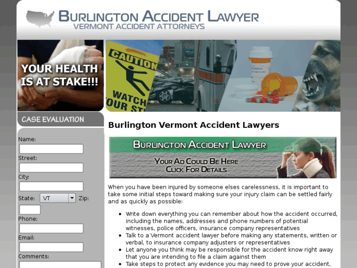 www.burlingtonaccidentlawyer.com