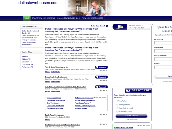 www.dallastownhouses.com