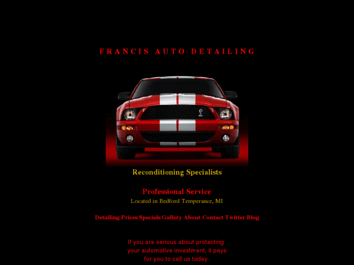 www.francisautodetailing.com