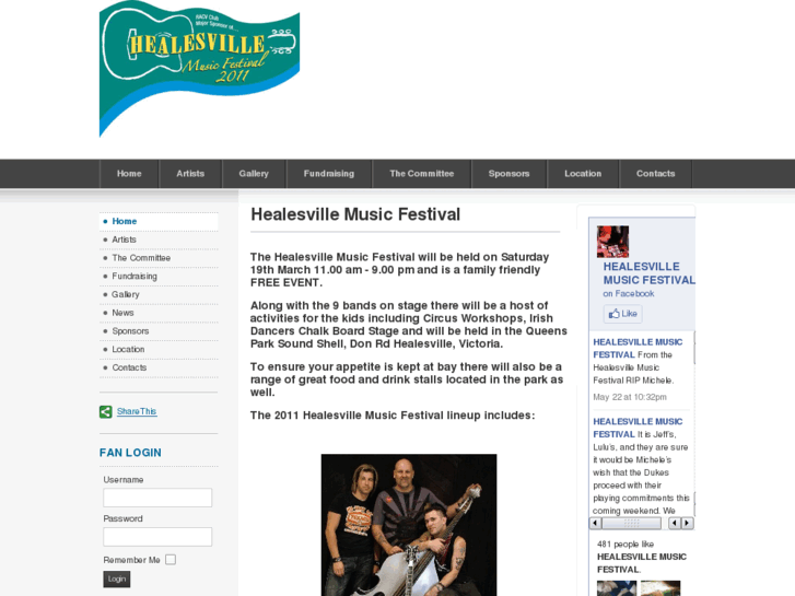 www.healesvillemusicfestival.com.au