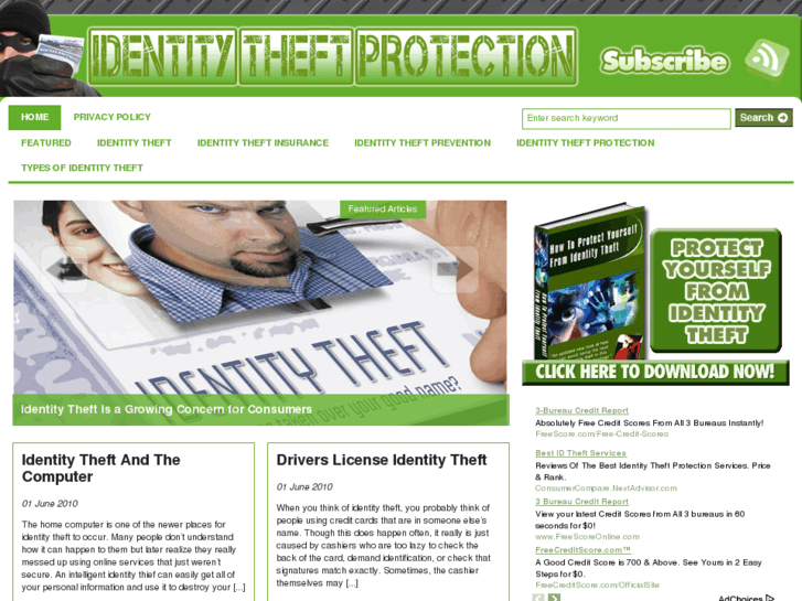 www.identitytheftprotectionfaq.com
