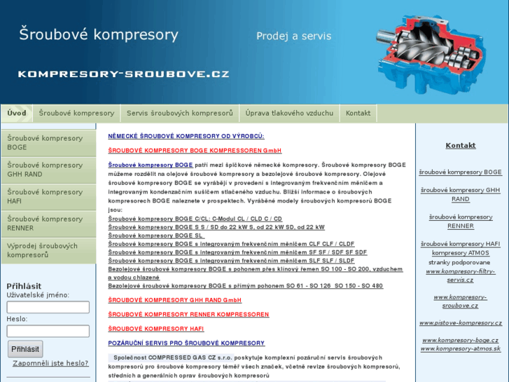 www.kompresory-sroubove.cz